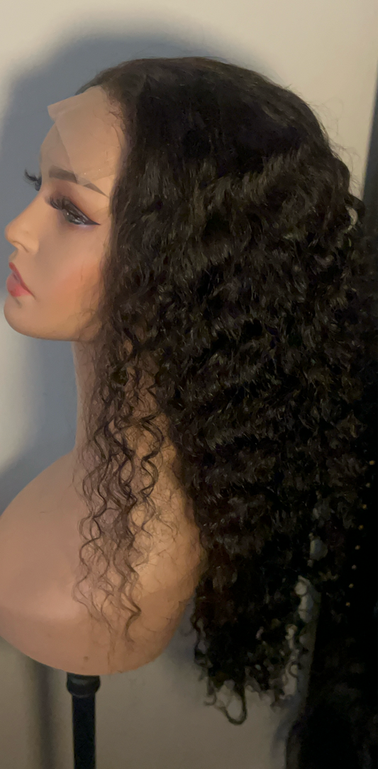 5x5 Water Wave Closure Wig